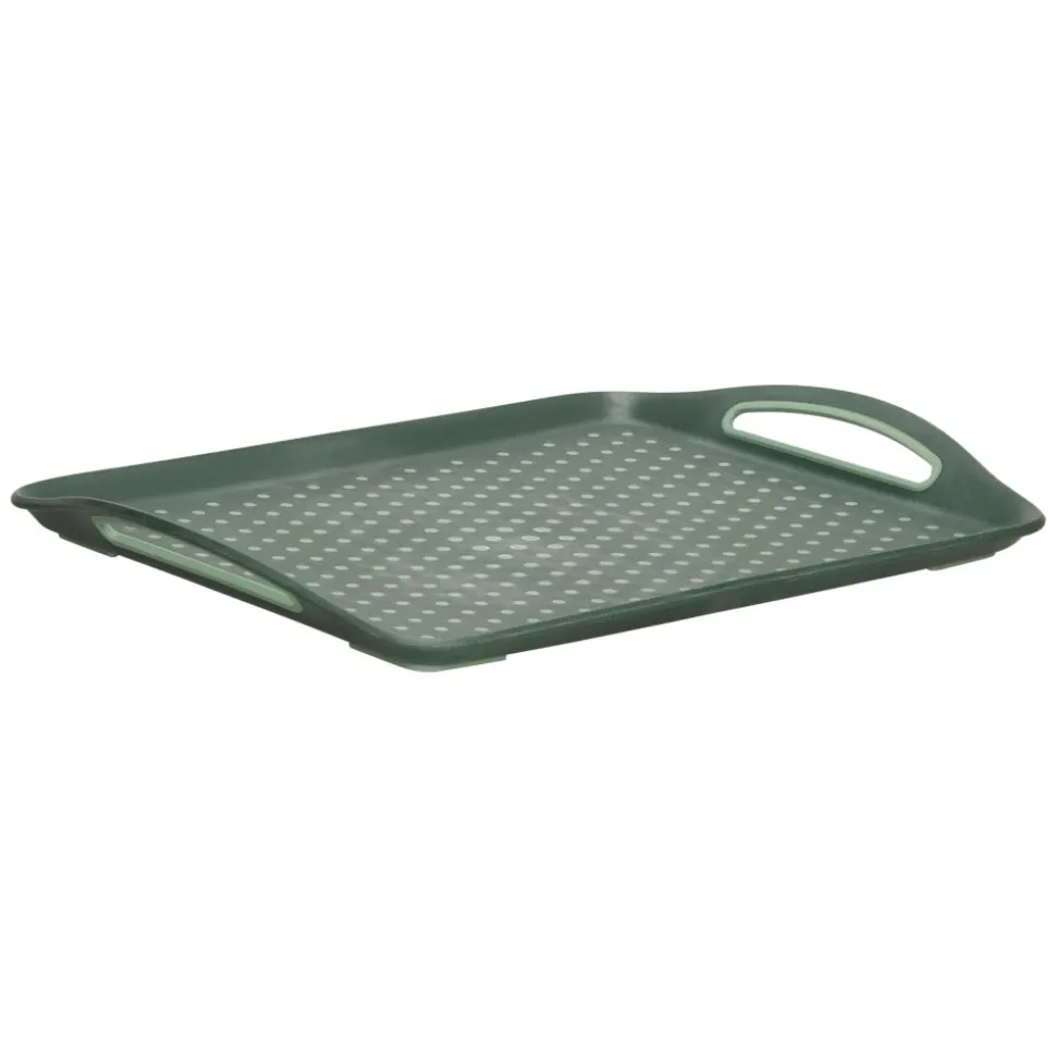 Bandeja de melamina con antideslizante 32x4,1x46,2 cm