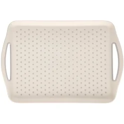Bandeja de melamina con antideslizante 32x4,1x46,2 cm