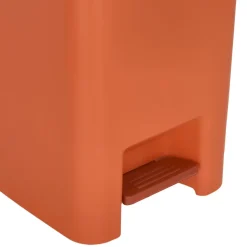 Basurero plástico con pedal 20 L
