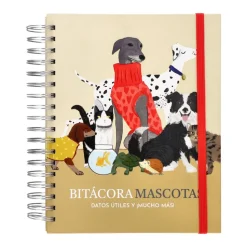 Bitácora para mascotas 17x23 cm