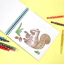 Block para pintar con crayones