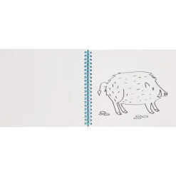 Block para pintar con crayones