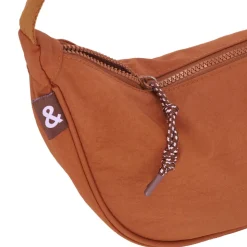 Bolso luna con cierre 34,5x9,5x16 cm