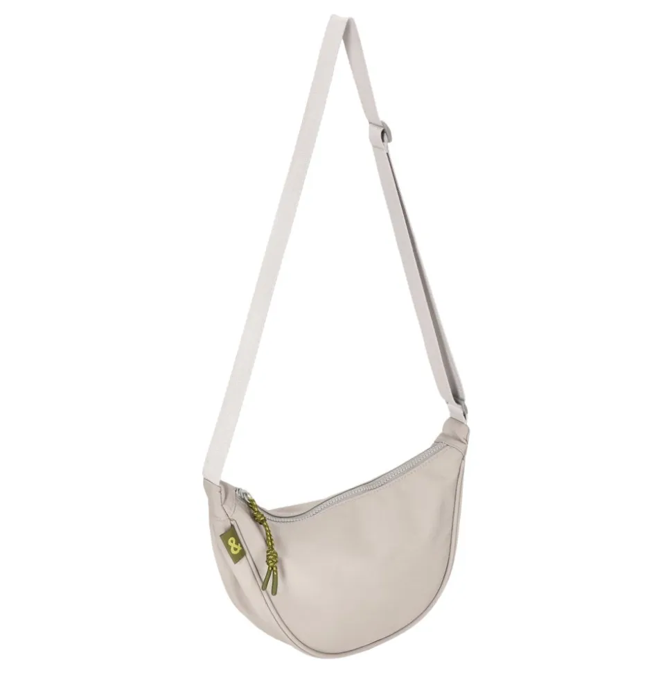 Bolso luna con cierre 34,5x9,5x16 cm
