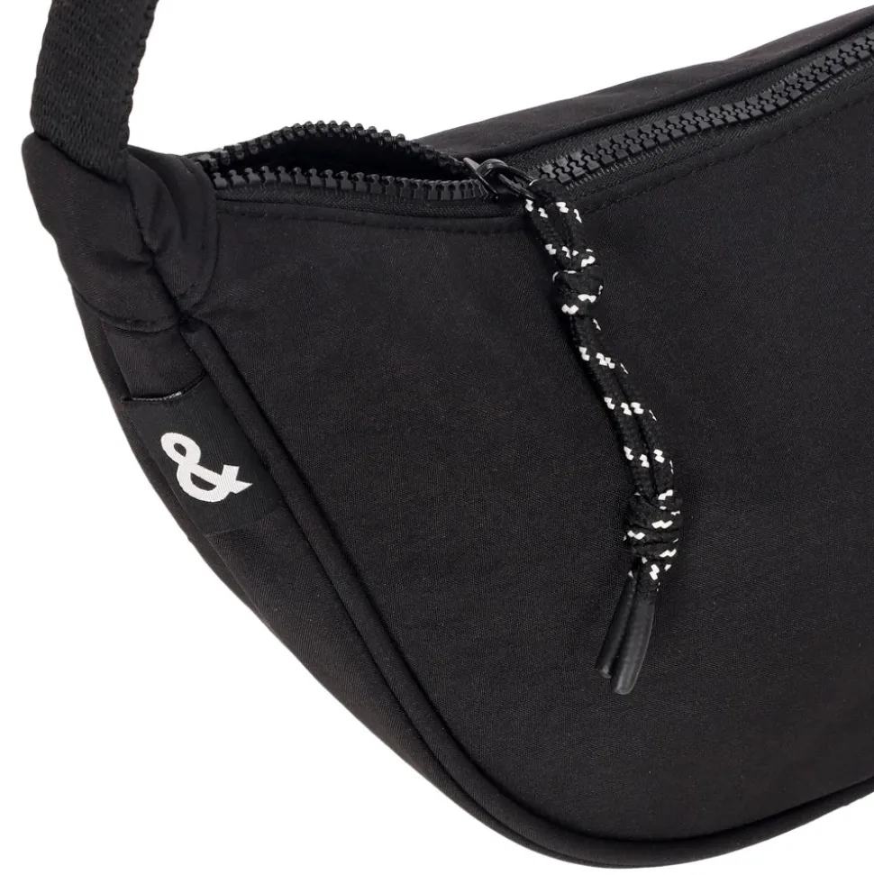 Bolso luna con cierre 34,5x9,5x16 cm