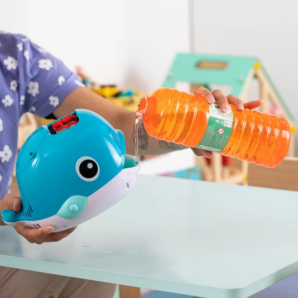 Botella con líquido para burbujas 1 L