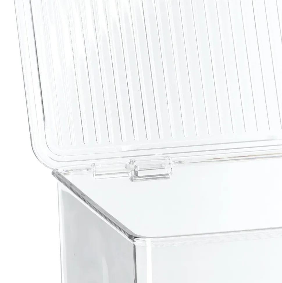 Caja organizadora de plástico transparente 4 litros