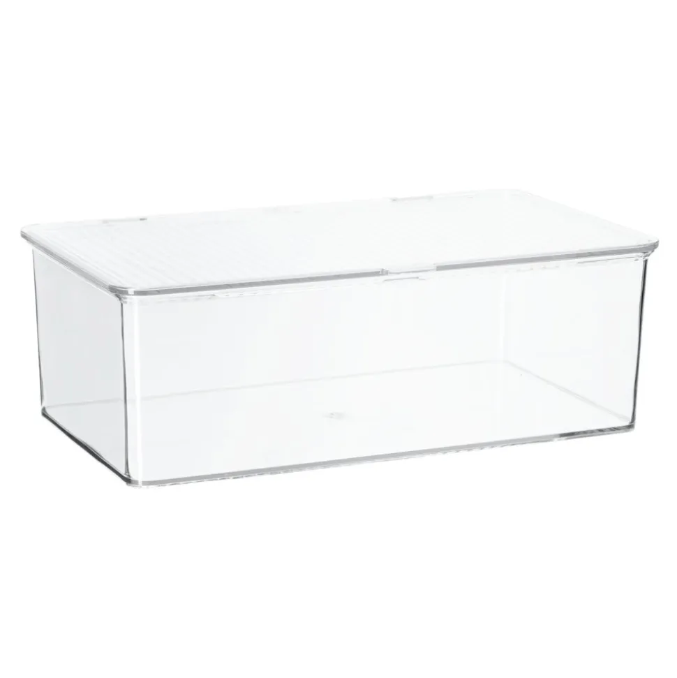 Caja organizadora de plástico transparente 4 litros