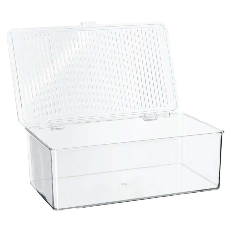 Caja organizadora de plástico transparente 4 litros