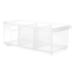 Caja organizadora plástica para despensa 16,7x30,5x12,8 cm