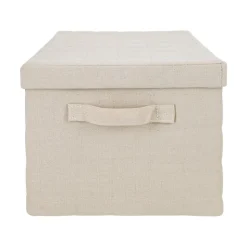 Caja organizadora textil quilt 33x23x20 cm