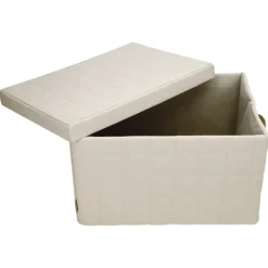 Caja organizadora textil quilt 38x28x22 cm