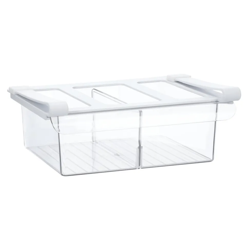 Caja plastica para repisa de refrigerador