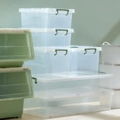 Caja plástica con tapa 12.5 litros 42.5x30x12.5 cm