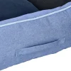 Cama nido grande para perros 90x65x25 cm