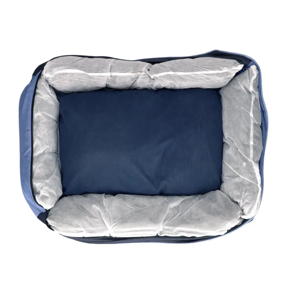 Cama nido grande para perros 90x65x25 cm