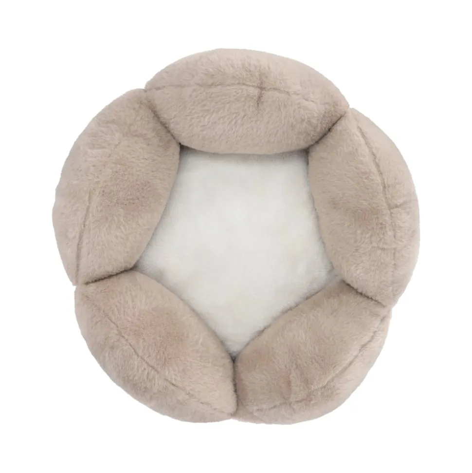 Cama redonda forma de flor para gato 41x23 cm