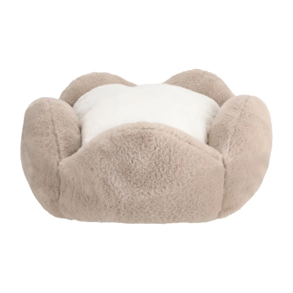 Cama redonda forma de flor para gato 41x23 cm