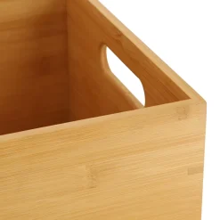Canasto de bambú 35x24x15 cm