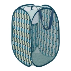 Canasto de ropa de malla 36x36x58 cm