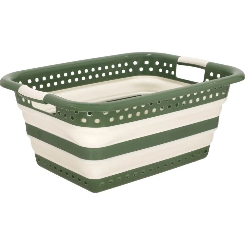 Canasto para la ropa plegable 45 litros 60,5x45x27 cm