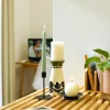 Candelabro de metal 9x13 cm