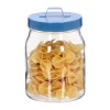 Canister de vidrio con tapa de metal 800 ml