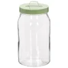 Canister de vidrio con tapa de metal 1000 ml