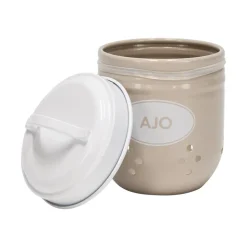 Canister enlozado para ajo