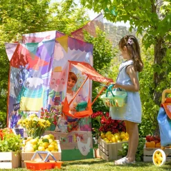 Carpa mercadito para niños
