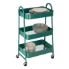 Carro multiuso de 3 niveles 45x30,6x79,5 cm