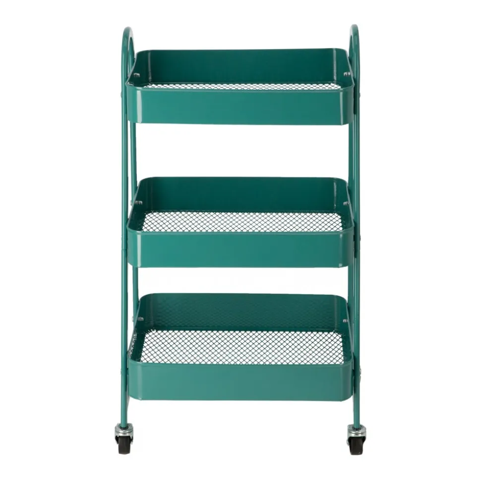 Carro multiuso de 3 niveles 45x30,6x79,5 cm