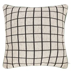 Cojín con diseño tejido jacquard 45x45 cm