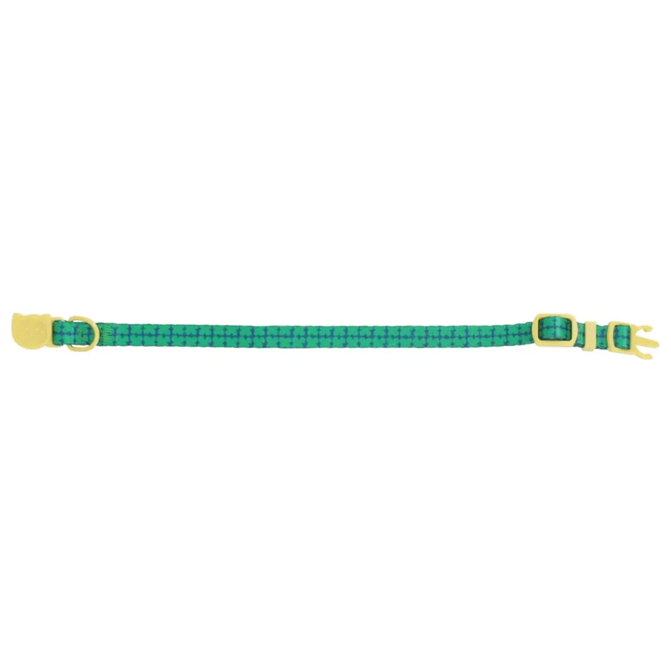 Collar ajustable y estamapado para gatos
