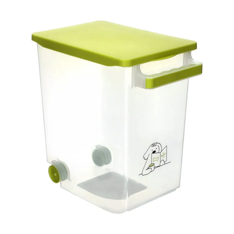 Contenedor de plástico para comida de mascotas 17 L