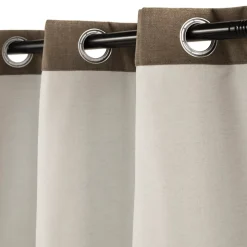 Cortina blackout chenille ojetillos 140x240 cm