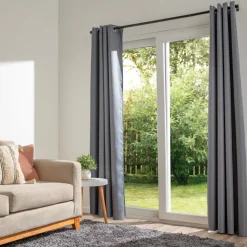 Cortina blackout con ojetillos tweed 140x240 cm