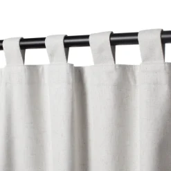 Cortina blackout textura con presillas 140x240 cm
