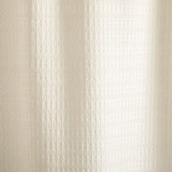 Cortina de baño algodón texturizado 180x190 cm