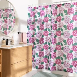 Cortina de baño estampada 180x180 cm