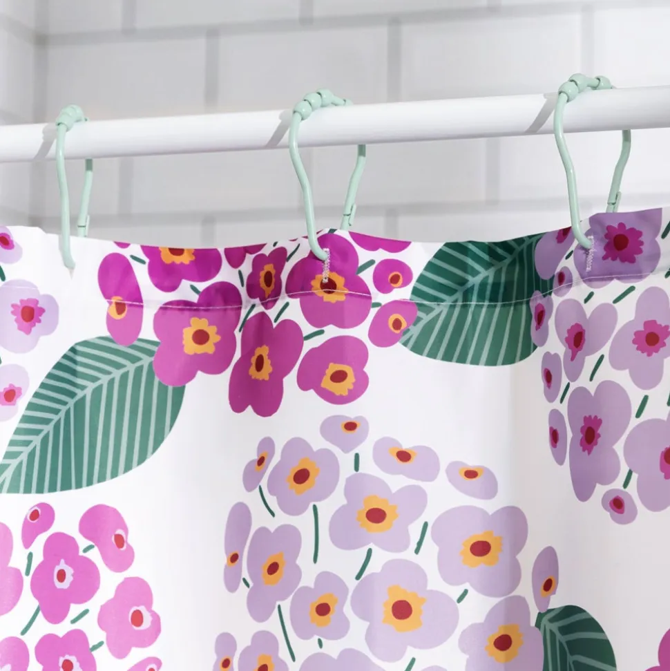 Cortina de baño estampada 180x180 cm