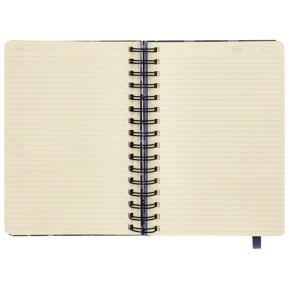 Cuaderno espiral con diseño 15x21 cm