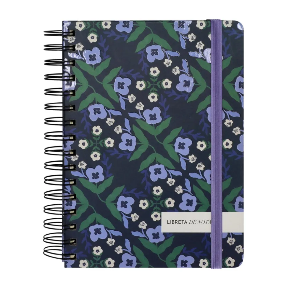 Cuaderno espiral con diseño 15x21 cm