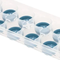 Cubeta para hielo con base de silicona y tapa