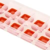 Cubeta para hielo con base de silicona y tapa
