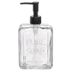 Dispensador de jabón de vidrio 570 ml