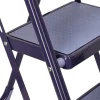 Escalera plegable de metal 71x41x106 cm