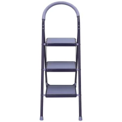 Escalera plegable de metal 71x41x106 cm