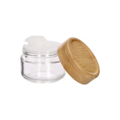 Especiero con tapa de madera 85 ml