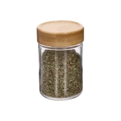 Especiero con tapa de madera 200 ml